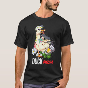 Camiseta Madre de pato de mujer madre mami granja animal gr