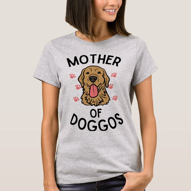 Camiseta Madre de perro (Anverso)