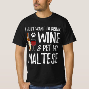Camiseta Madre de perro amante de los perros malteses   Ama