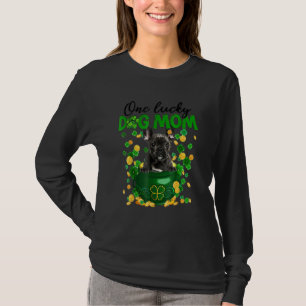 Camiseta Madre de perro Bulldog francesa Shamrock verde irl