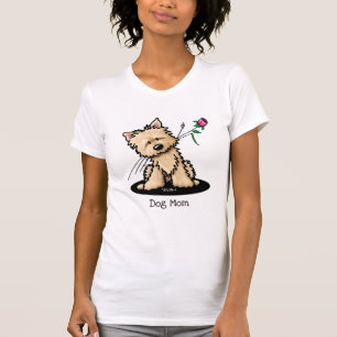 Camiseta Madre de perro Cairn Terrier