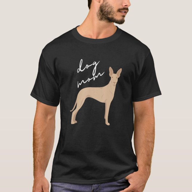 Camiseta Madre de perro Cirneco Del Etna (Anverso)