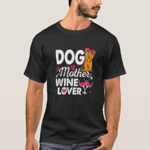 Camiseta Madre de perro de Cute Vine Yorkshire Terrier Dog 