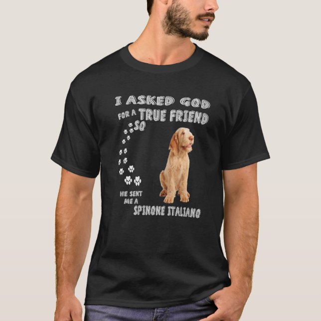 Camiseta Madre de perro de Griffon italiana Bracco Spinoso  (Anverso)