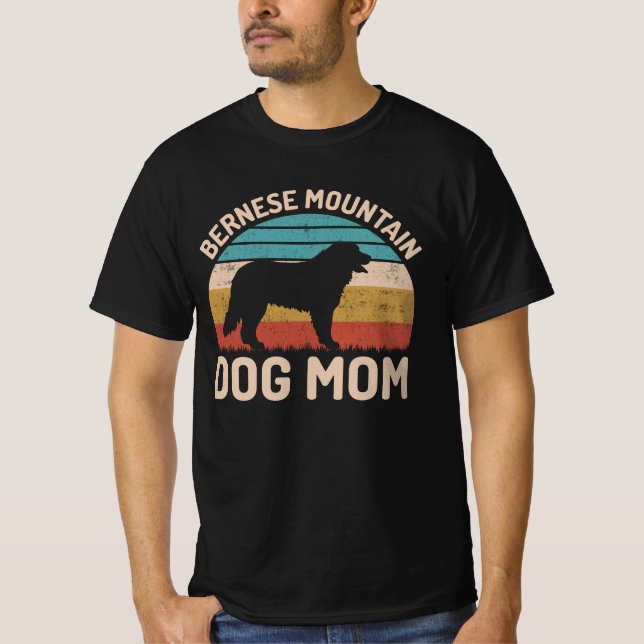 Camiseta Madre de perro de montaña de Bernese, madre de per (Anverso)