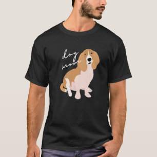 Camiseta Madre de perro enredadera blanca
