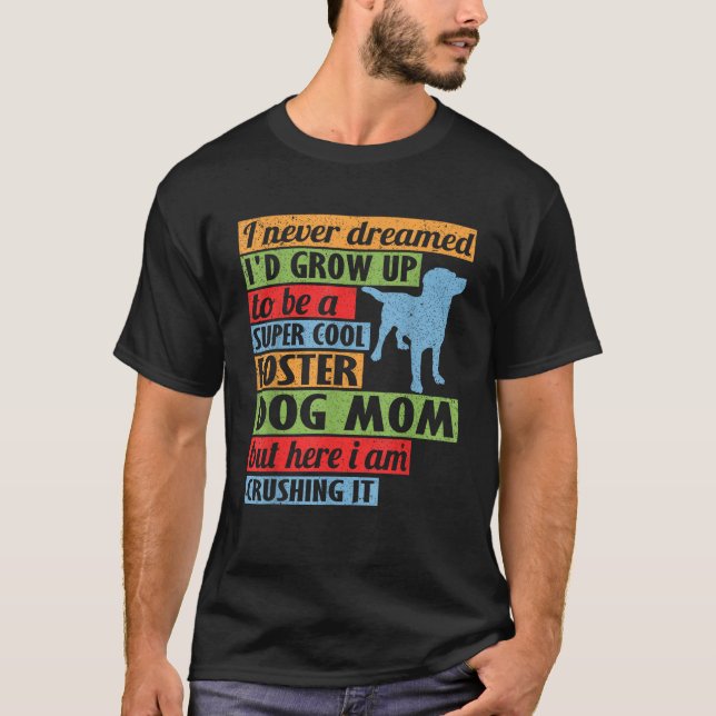 Camiseta Madre de perro fantasma Guay rescata a perro para  (Anverso)