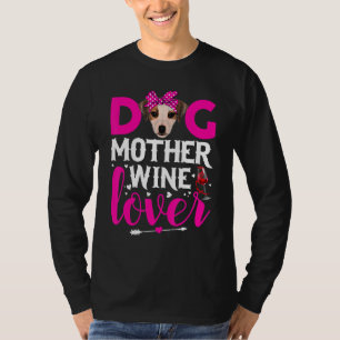 Camiseta Madre de perro linda Jack Russell Terrier Perro de