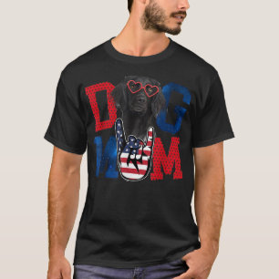 Camiseta Madre de perro lindo corazón: Día de la madre feli