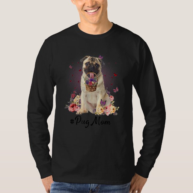 Camiseta Madre de puta feliz día de la madre perro 1 (Anverso)