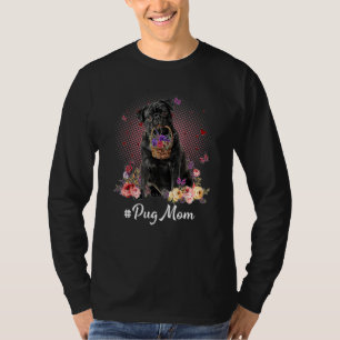 Camiseta Madre de puta feliz día de la madre perro de amor
