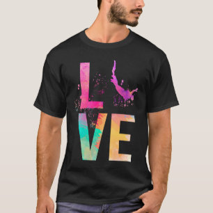 Camiseta Madre de Salto de Bungee Colorido Salto de Bungee