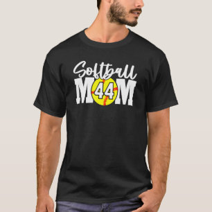 Camiseta Madre de Softball número 44