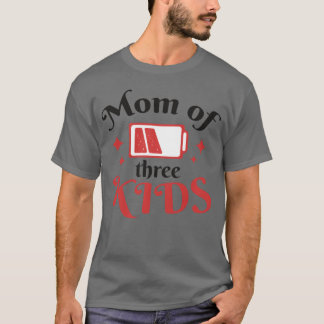 Camiseta Madre de tres cita amigos