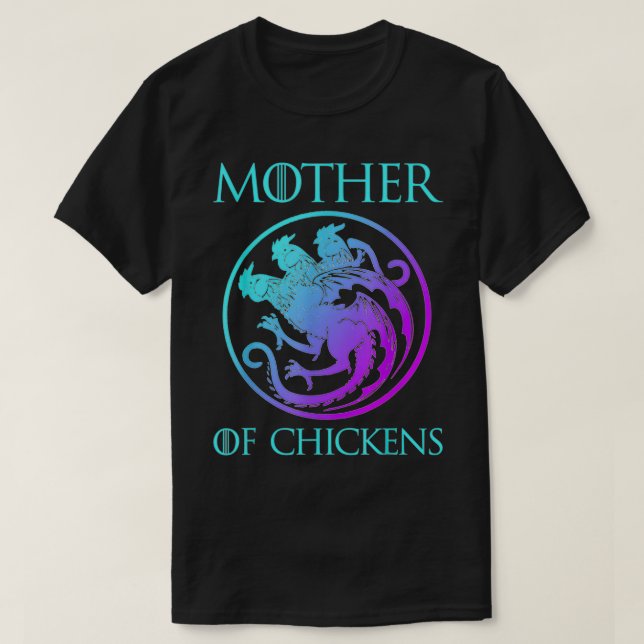 Camiseta Madre de tu madre, tu, Día de la Madre de pollo (Diseño del anverso)