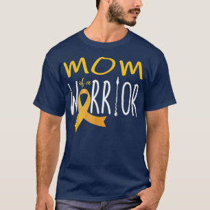 Camiseta Madre De Un Guerrero Concienciación Sobre El Cánce