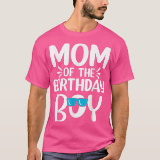 Camiseta Madre de un niño de cumpleaños, madres divertidas 