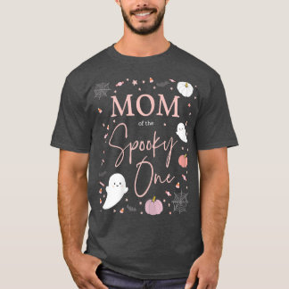 Camiseta Madre de una Chica espeluznante Primer cumpleaños 
