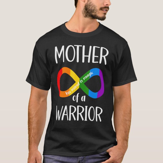 Camiseta Madre De Una Familia Guerrera Madre Mundo Premio A (Anverso)