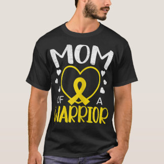 Camiseta Madre De Una Guerrera Concienciación Sobre El Cánc