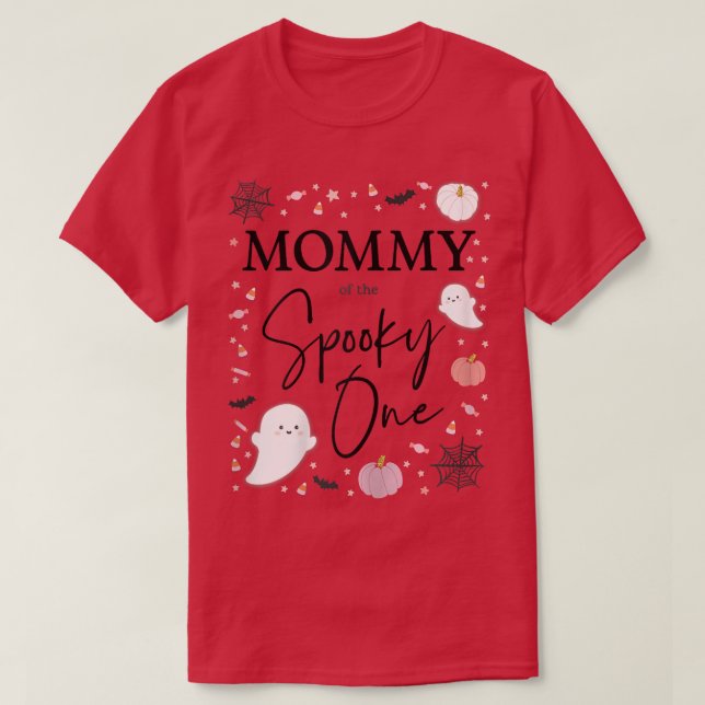 Camiseta Madre de una mujer del espantoso primer cumpleaños (Diseño del anverso)
