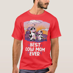 Camiseta Madre de vaca más linda que nunca madre agricultor