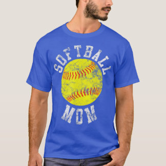 Camiseta Madre de vintage Softball