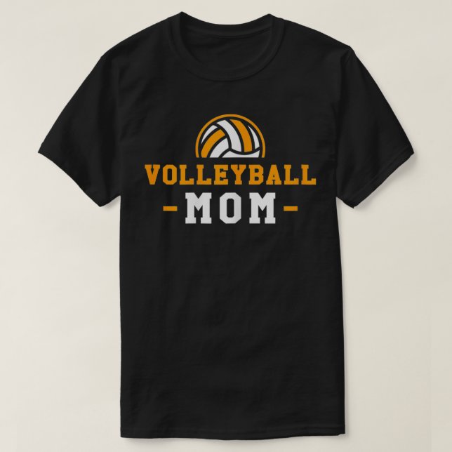 Camiseta Madre de voleibol femenina divertida deportista ap (Diseño del anverso)
