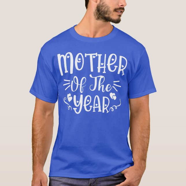 Camiseta Madre del año divertida (Anverso)