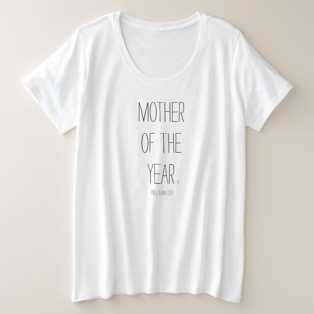 Camiseta Madre del Año® (No, en serio) (Anverso del diseño)