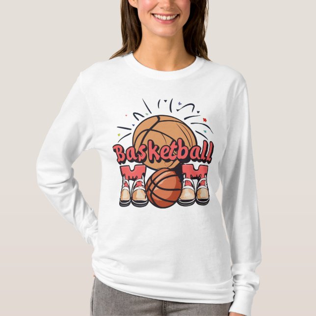 Camiseta Madre del baloncesto (Anverso)
