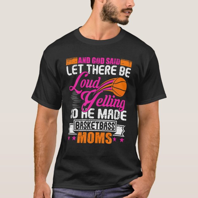 Camiseta Madre del baloncesto Divertido baloncesto Madres r (Anverso)