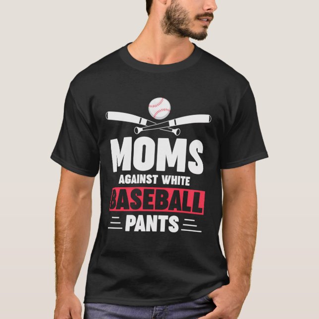 Camiseta Madre del béisbol (Anverso)