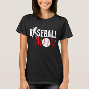 Camiseta Madre del béisbol