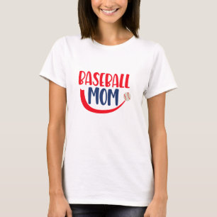 Camiseta Madre del béisbol