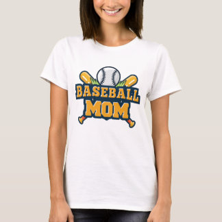 Camiseta Madre del béisbol