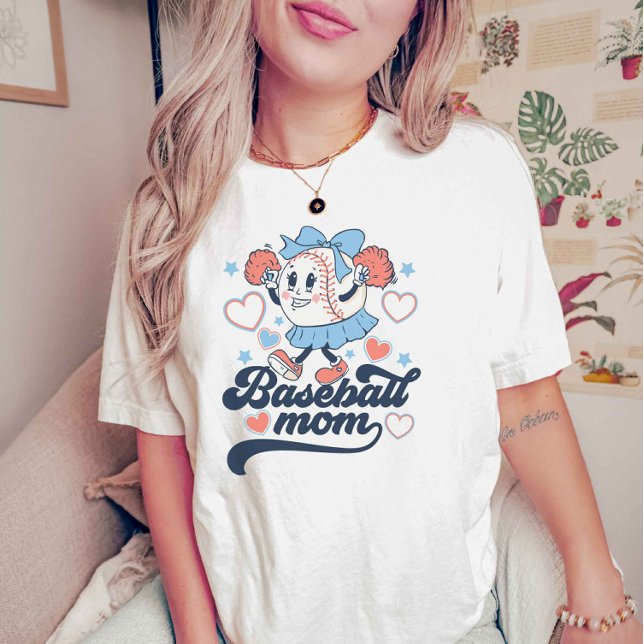 Camiseta Madre del béisbol (Subido por el creador)