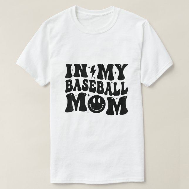 Camiseta Madre del béisbol (Diseño del anverso)