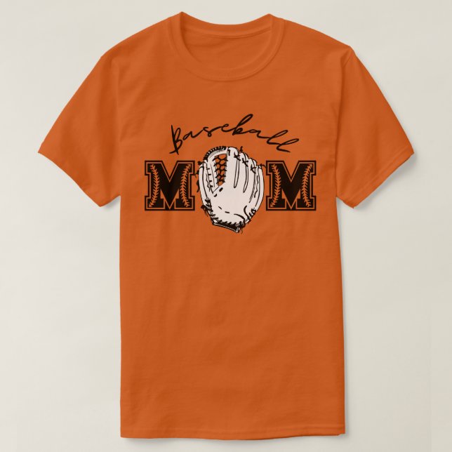 Camiseta Madre del béisbol 27 (Diseño del anverso)