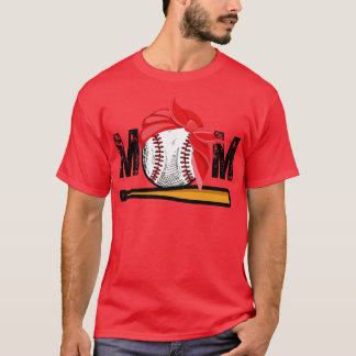 Camiseta Madre del béisbol 33