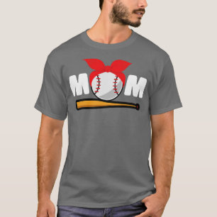 Camiseta Madre del béisbol 48