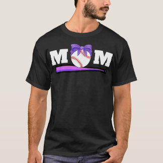 Camiseta Madre del béisbol 52