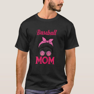 Camiseta Madre del béisbol femenino 1