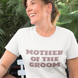 Camiseta Madre del Boda negro GROOM