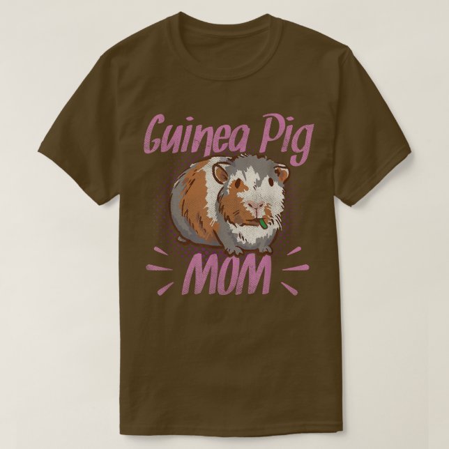 Camiseta Madre del cerdo de Guinea (Diseño del anverso)