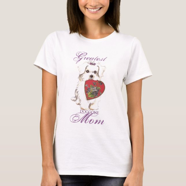 Camiseta Madre del corazón de Malta (Anverso)