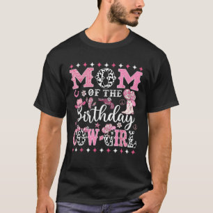 Camiseta Madre Del Cumpleaños CowGirl Rodeo CowGirl Cumplea