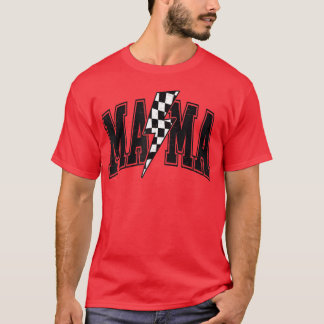 Camiseta Madre del Día de la Madre del Relámpago de Mama Ra