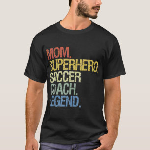 Camiseta Madre del entrenador de fútbol