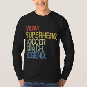 Camiseta Madre del entrenador de fútbol
